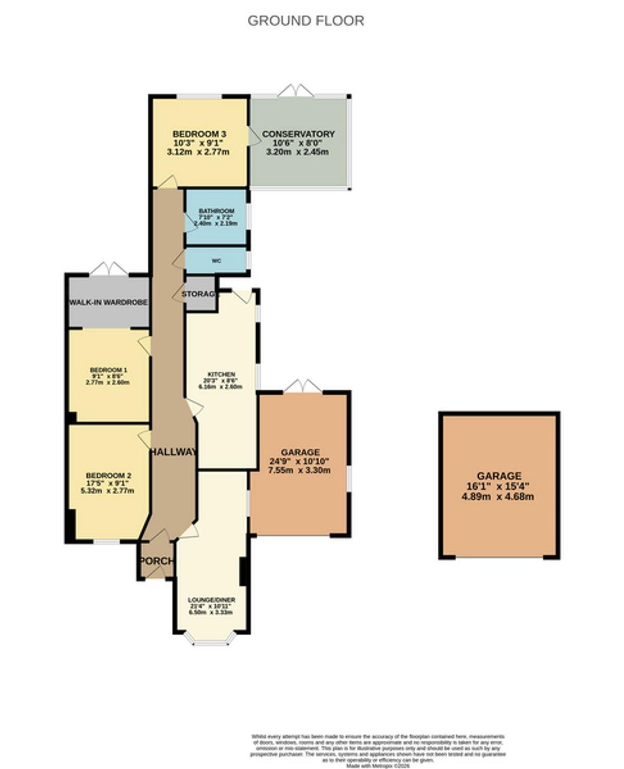 Pecks Hill, Mansfield, NG18 floorplan