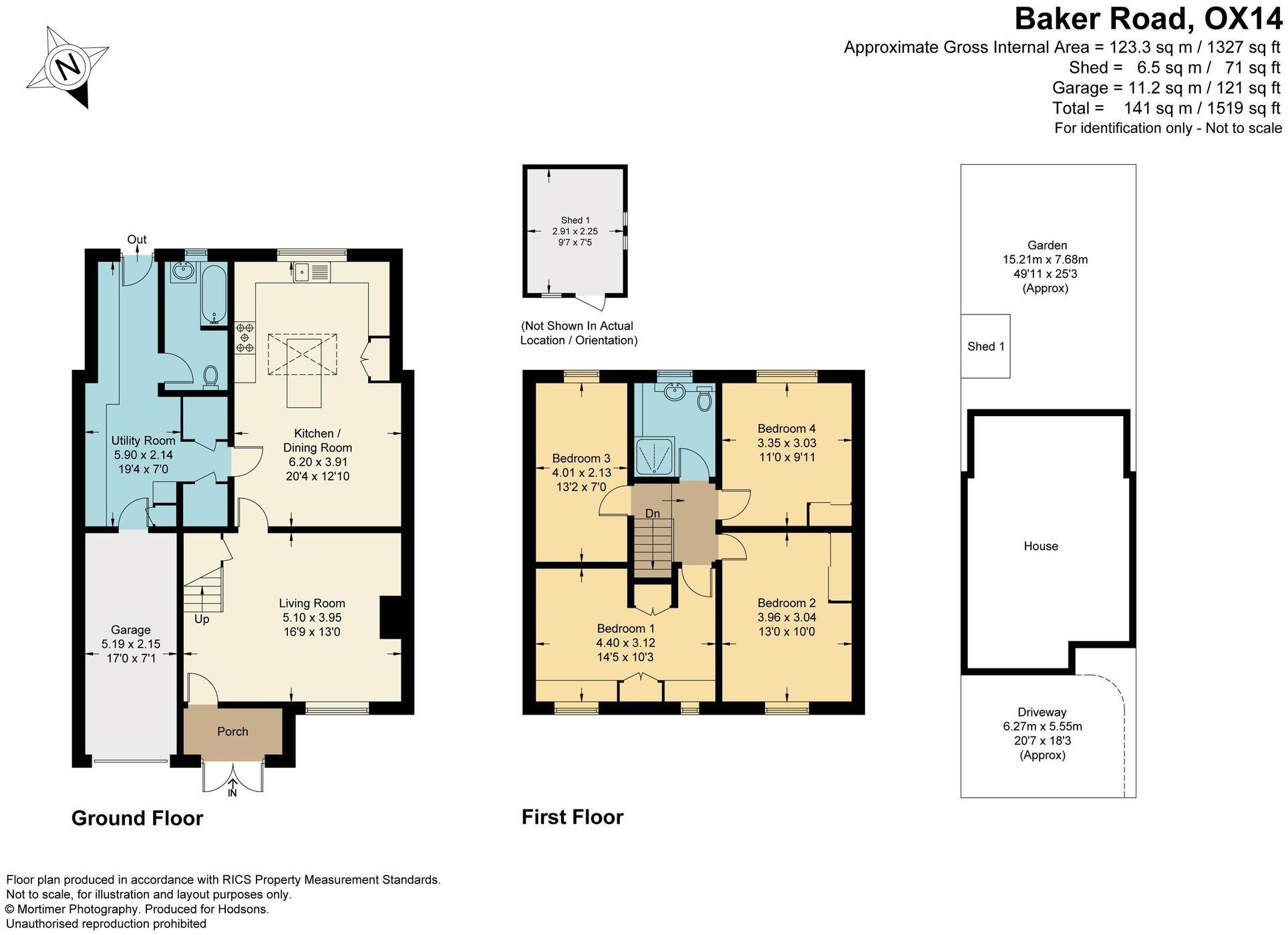 Baker Road, Abingdon, OX14 floorplan