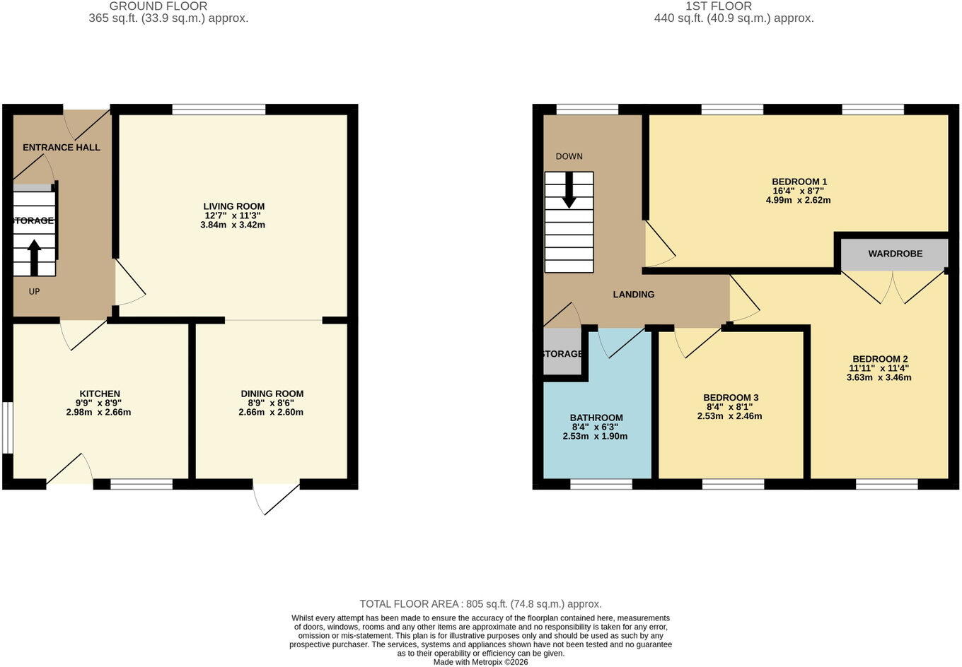 Alder Road, Cheadle floorplan