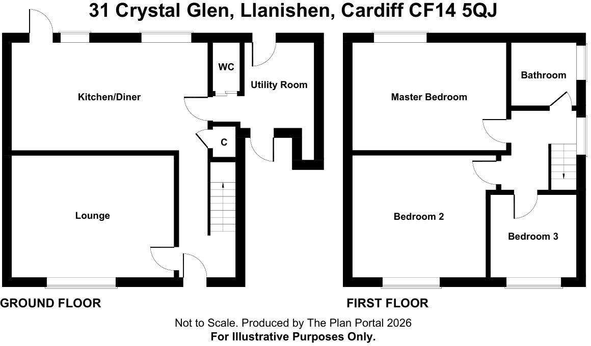 Crystal Glen, Llanishen, Cardiff CF14 5QJ floorplan