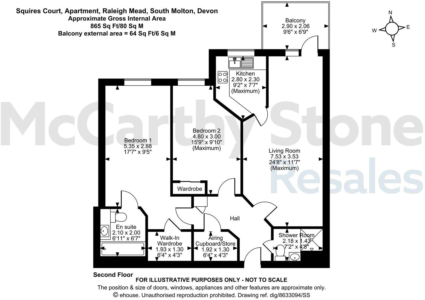 Squire Court, Raleigh Mead, South Molton Devon floorplan