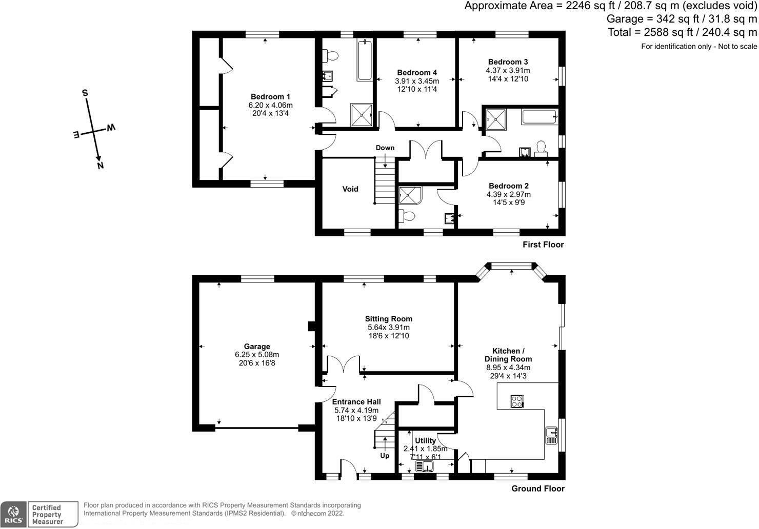 Branscombe, Seaton, Devon floorplan