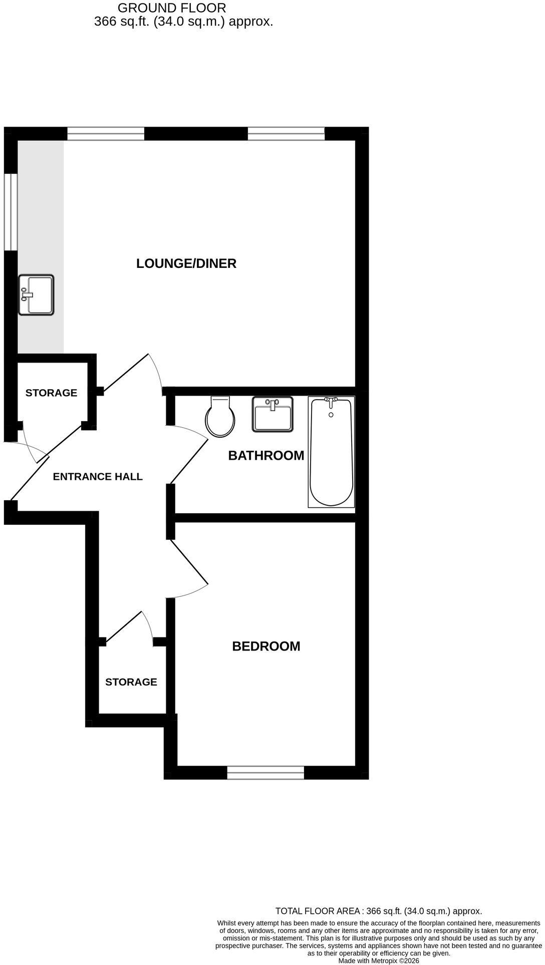 Docking Road, Sedgeford, Hunstanton, PE36 floorplan