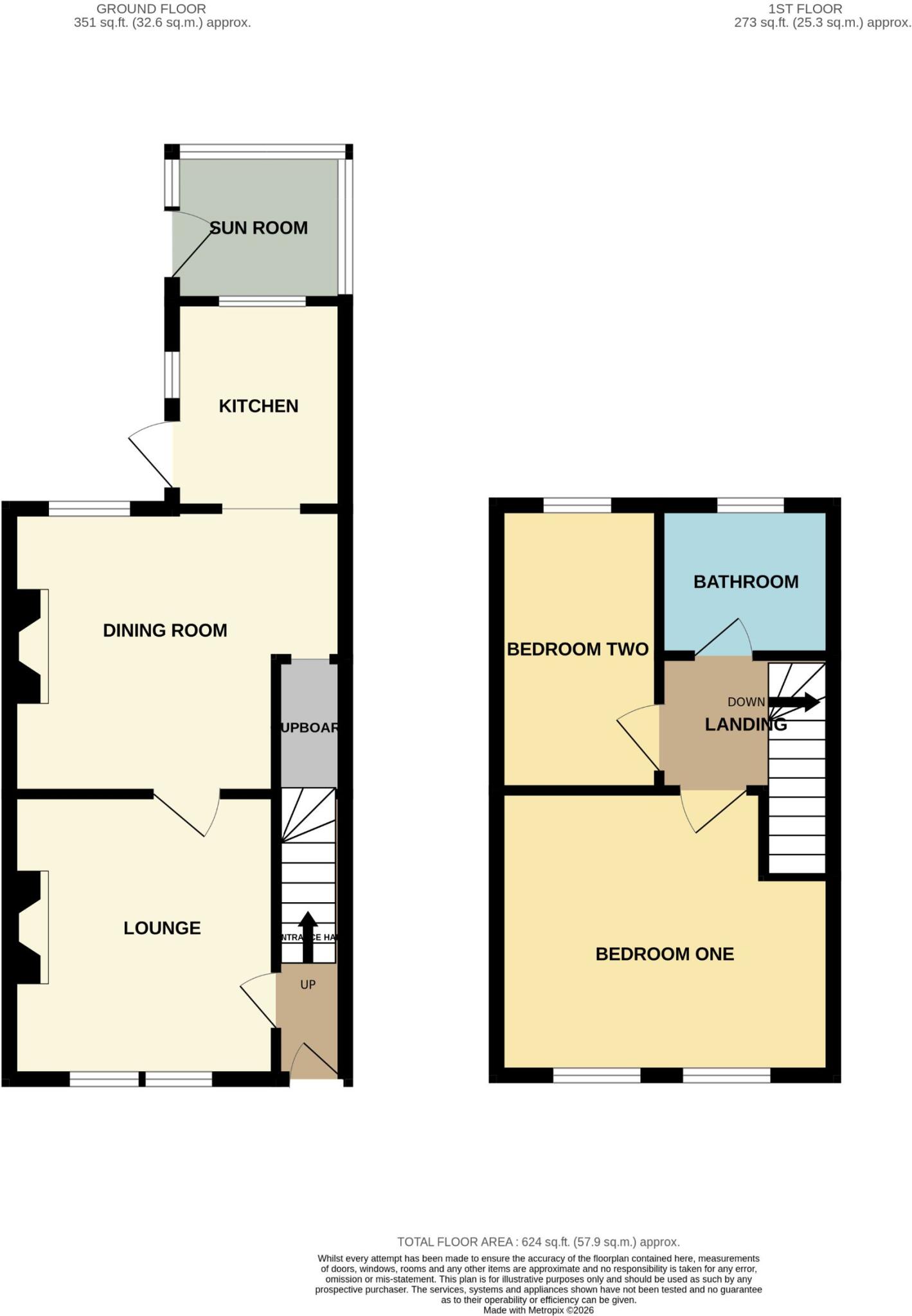 Brighton Avenue, Southend-on-Sea floorplan