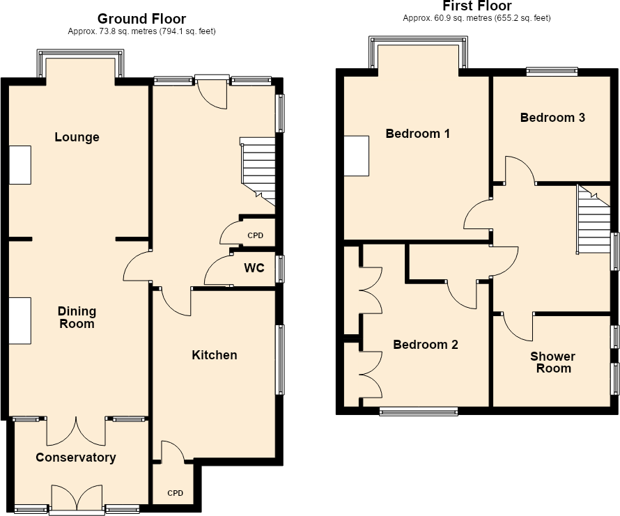 Foster Road,Gosport,PO12 2JJ floorplan