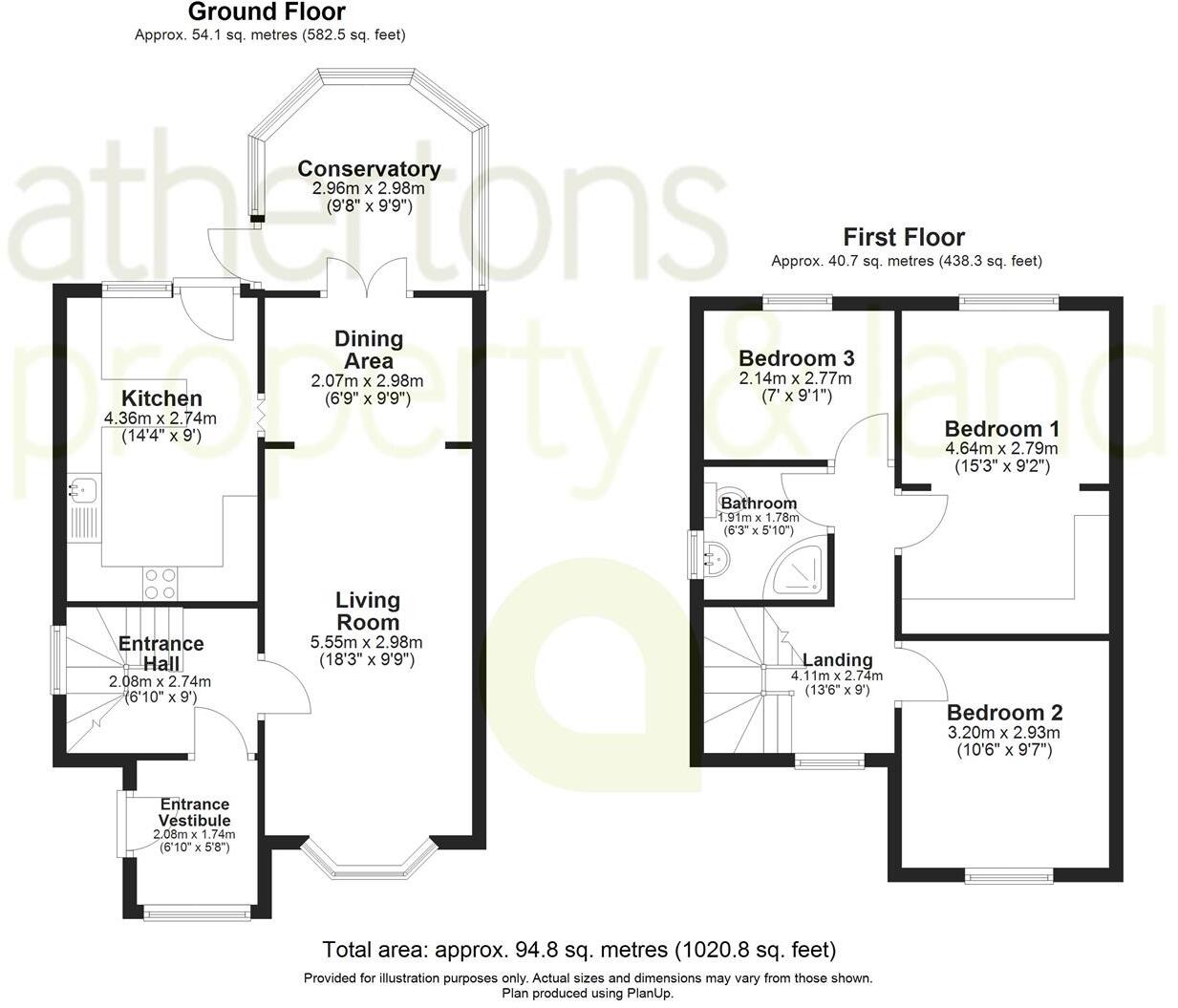 Chapel Rise, Billington, Ribble Valley floorplan