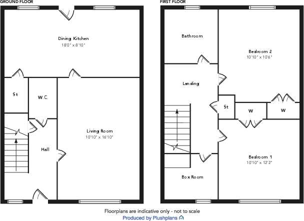 Bluebell Gardens, Ardrossan, North Ayrshire floorplan