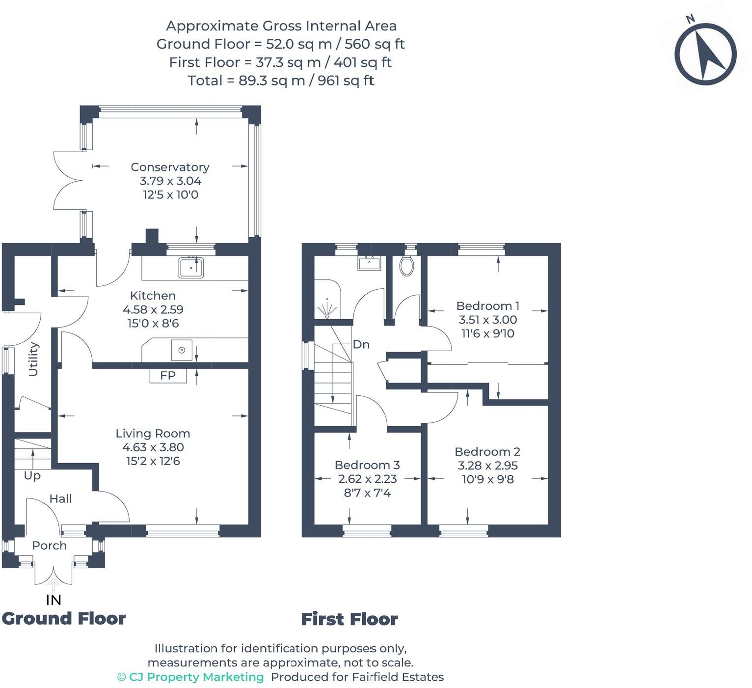 Ashridge Drive, South Oxhey, WD19 floorplan