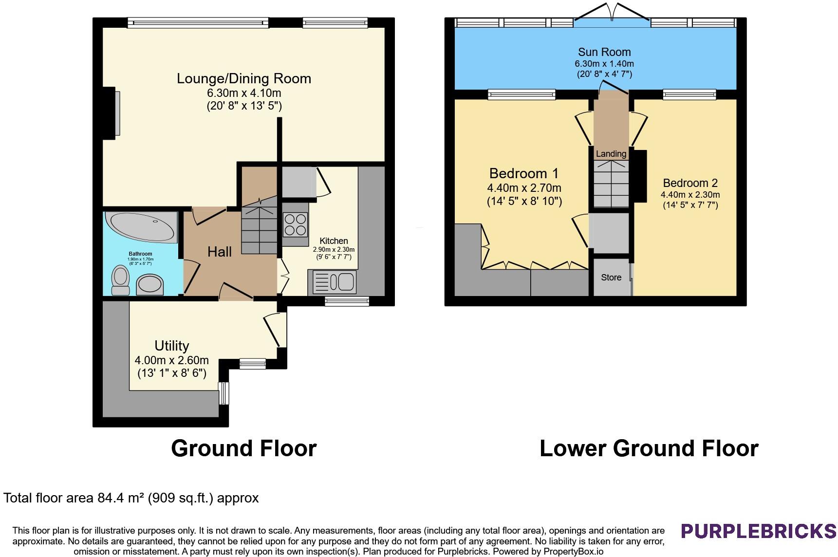 Fleury Place, Sheffield, S14 floorplan
