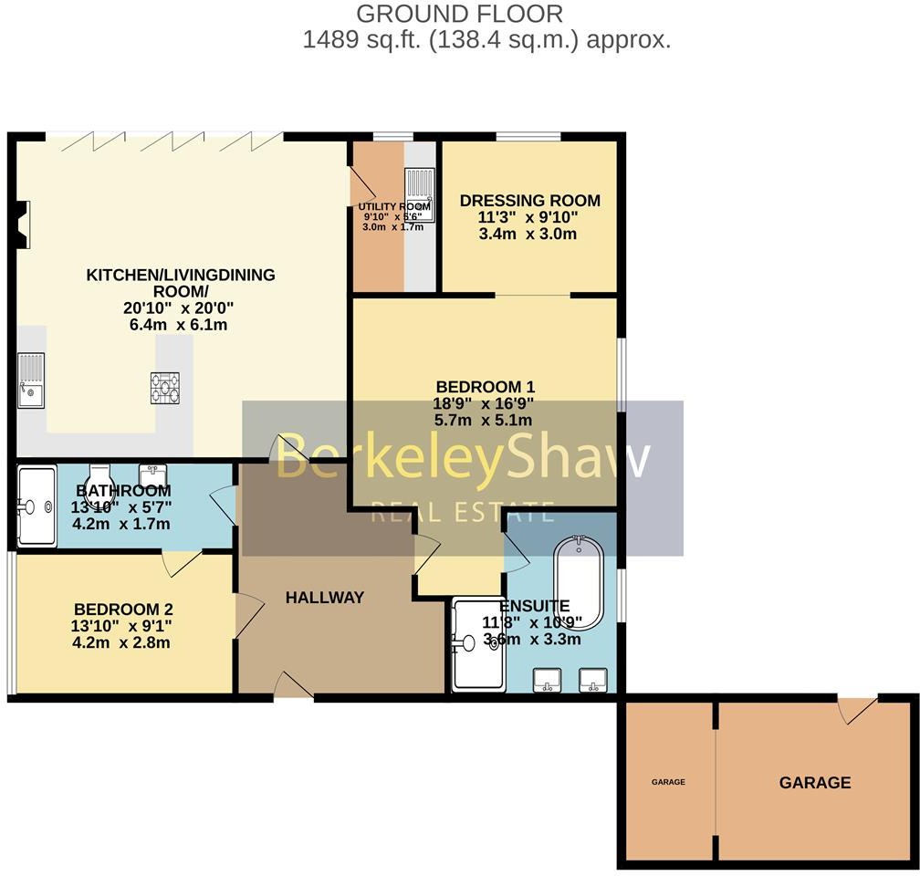 Briary Croft, Hightown floorplan