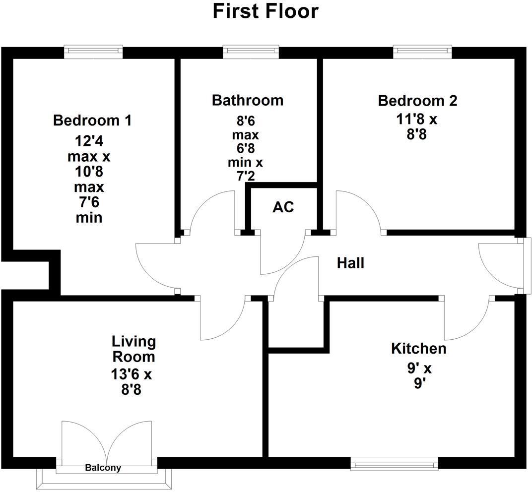 Langdale Grove, Corby, NN17 2DG floorplan
