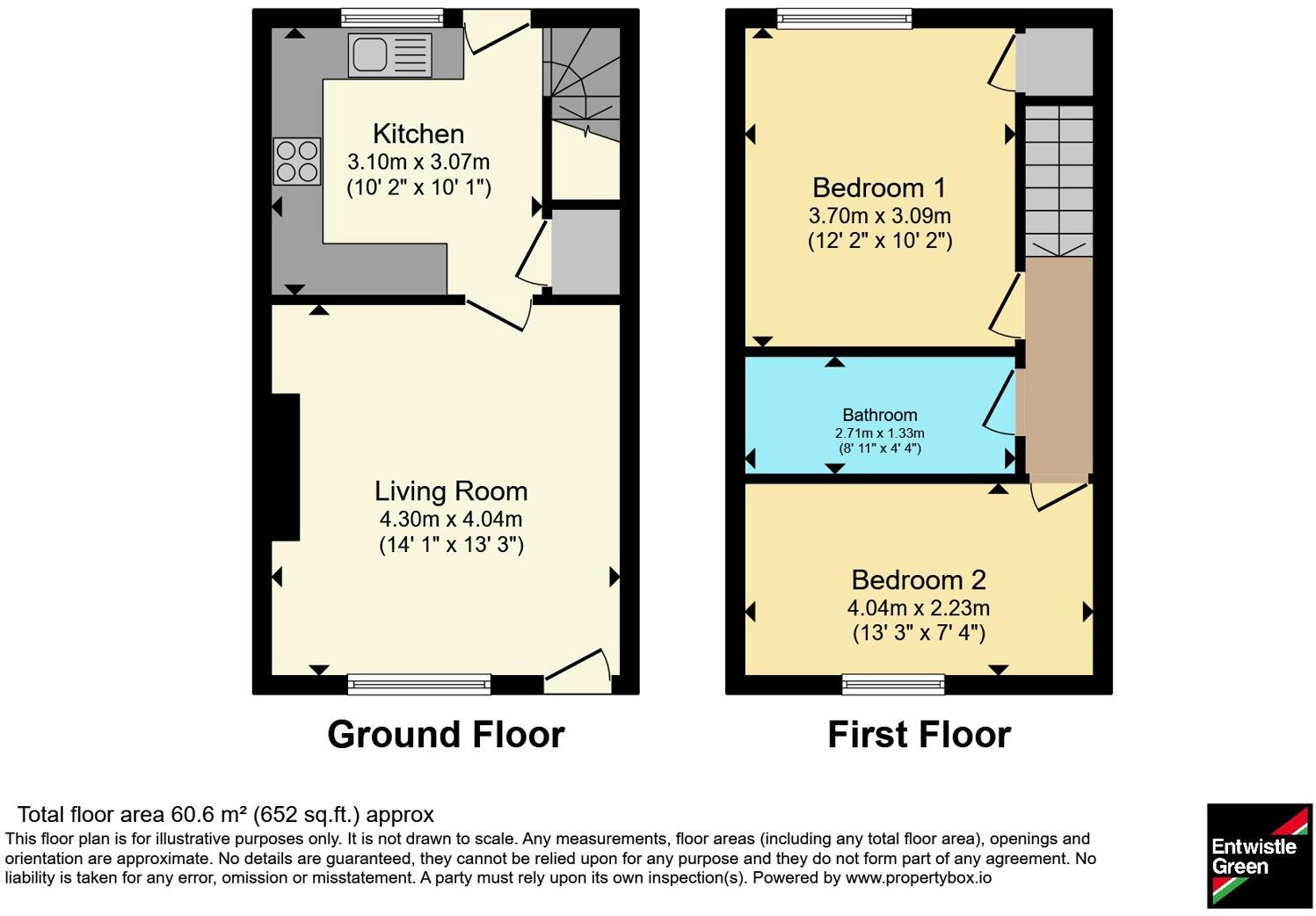 Southfield Street, NELSON, Lancashire, BB9 floorplan