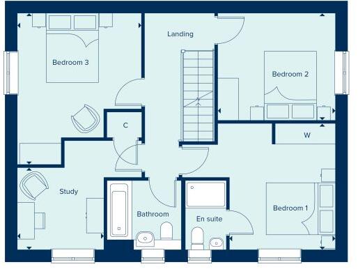 Atkins Cresent, 
Maldon,
Essex, 
CM9 6FB floorplan