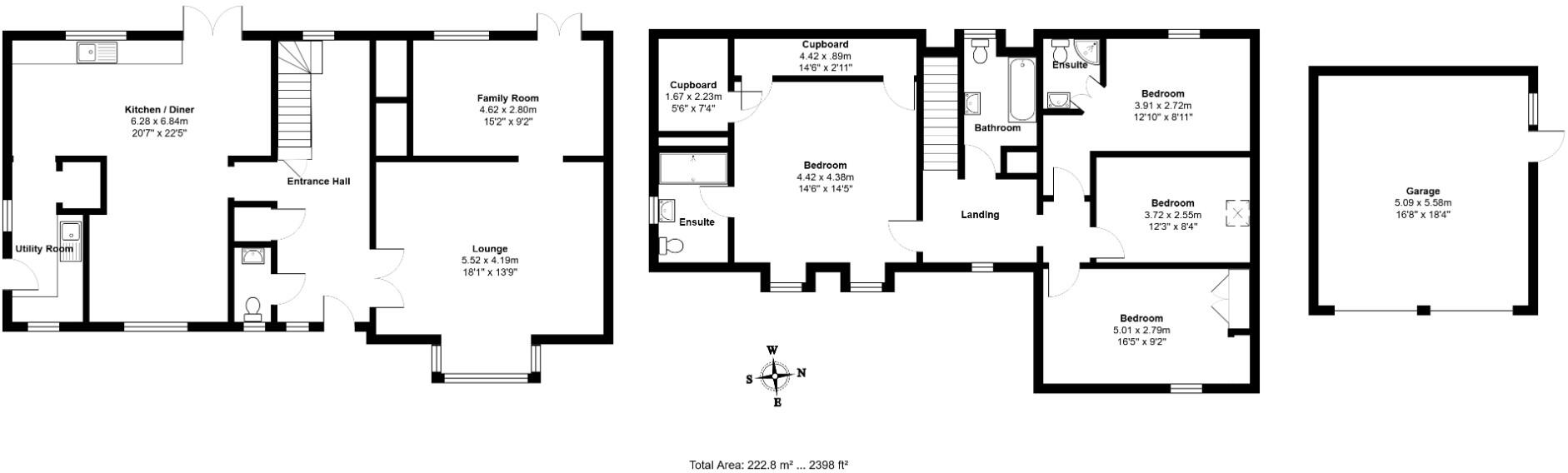 Bedfield floorplan