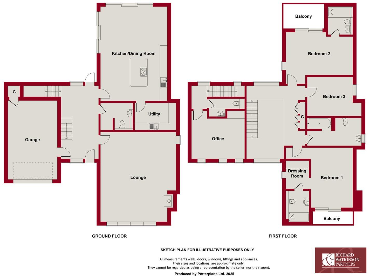 Meadows Lane, Hose floorplan