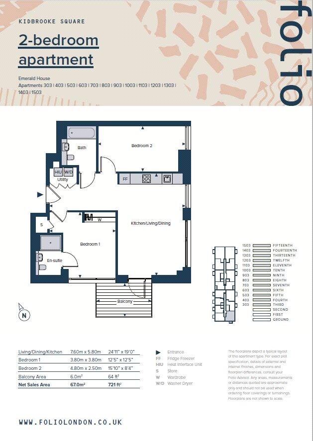 23 Henley Cross, London, SE3 floorplan