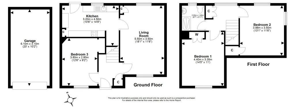 24 Castlelaw Crescent, Bilston, EH25 9SW floorplan