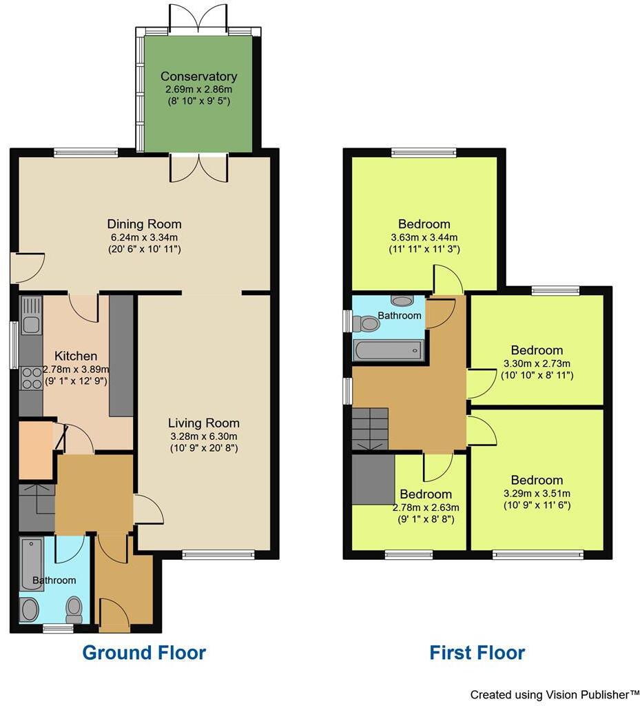 Geelong Close, Bradford, BD2 1EL floorplan
