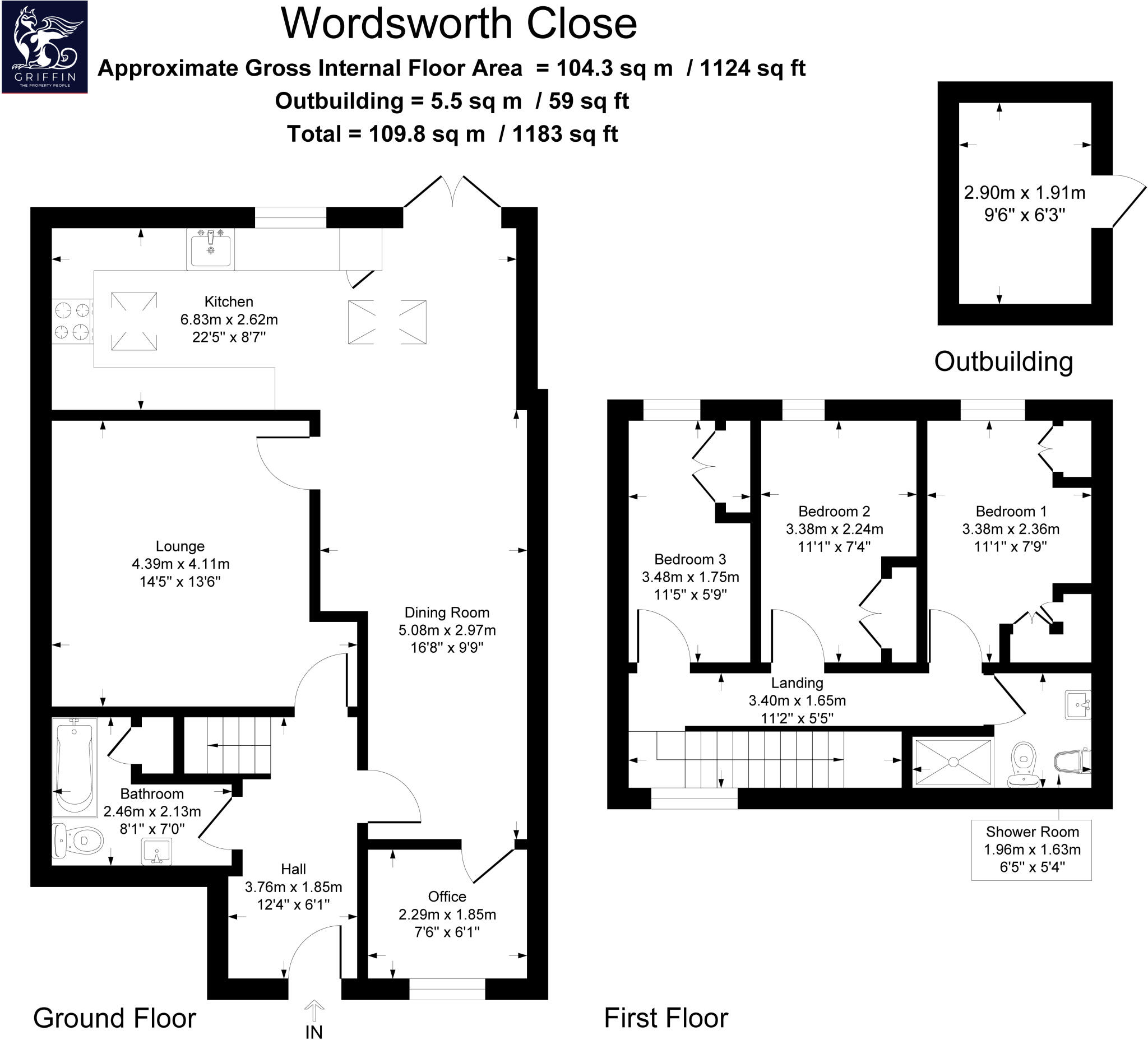 Wordsworth Close, Tilbury, RM18 floorplan