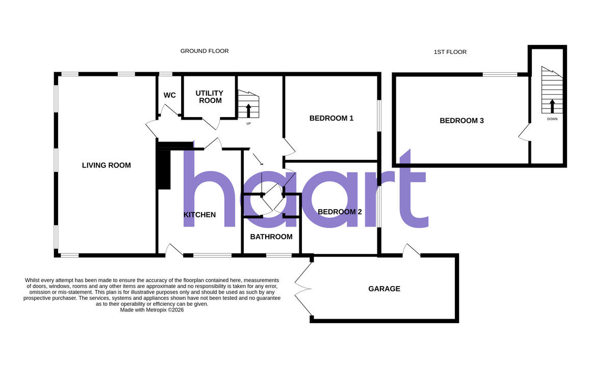 Gordon Way, Orton Longueville floorplan