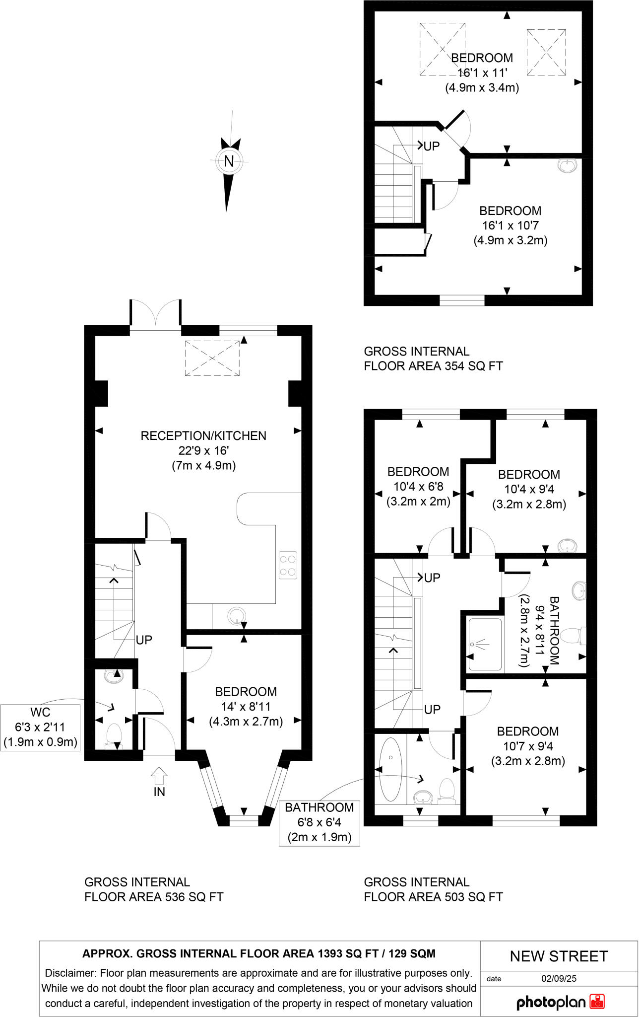 88A New Street, Leamington Spa floorplan