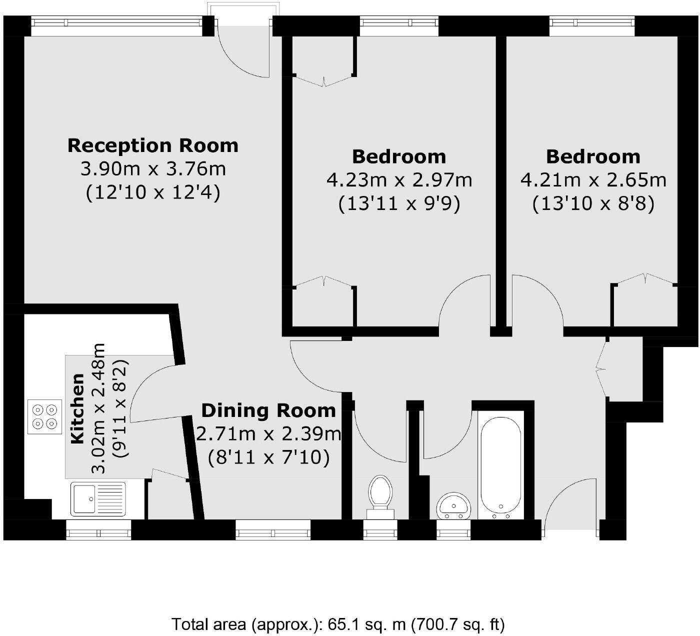 Rockley Road, Shepherds Bush floorplan