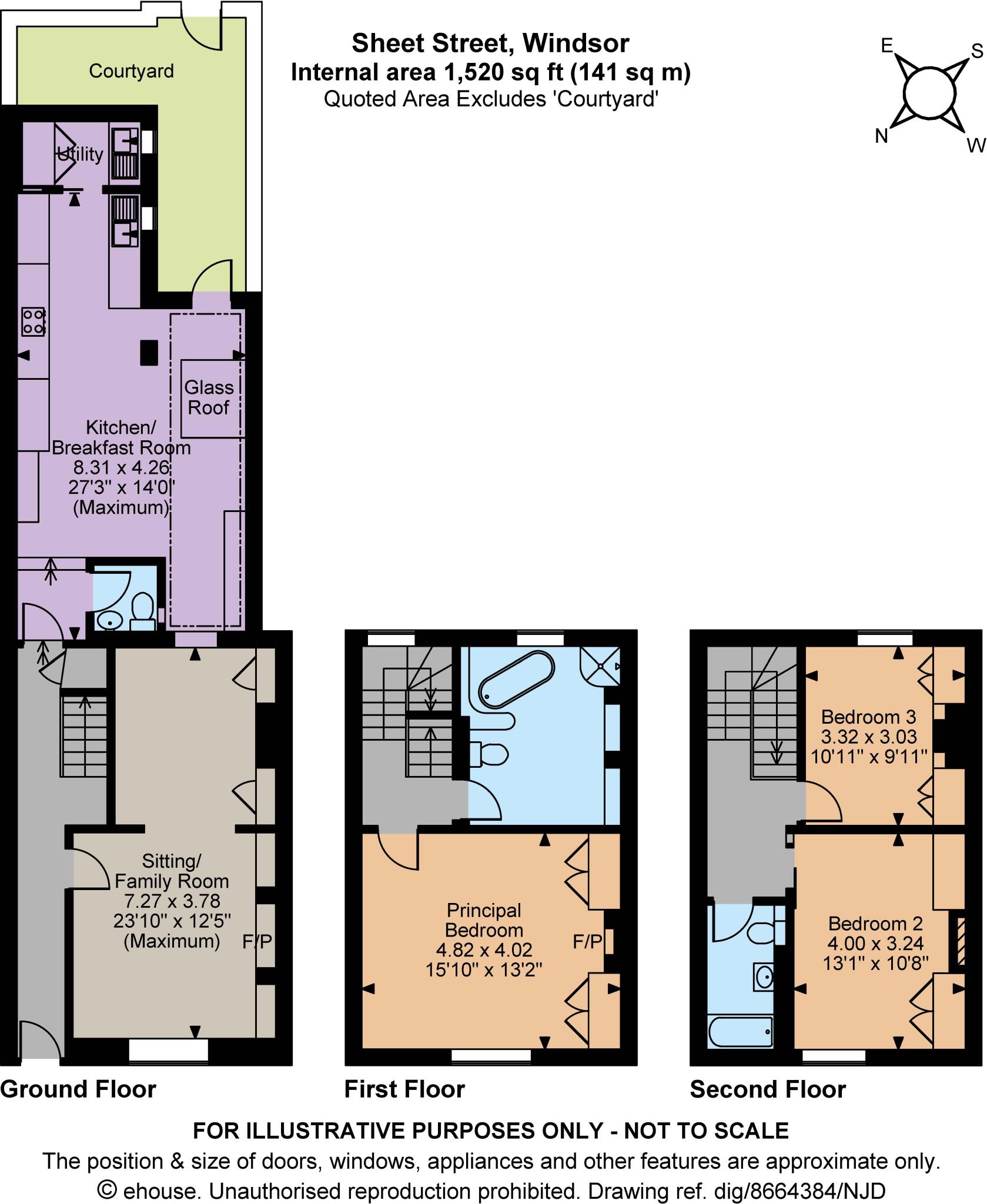 53, Sheet Street, Windsor, Berkshire floorplan