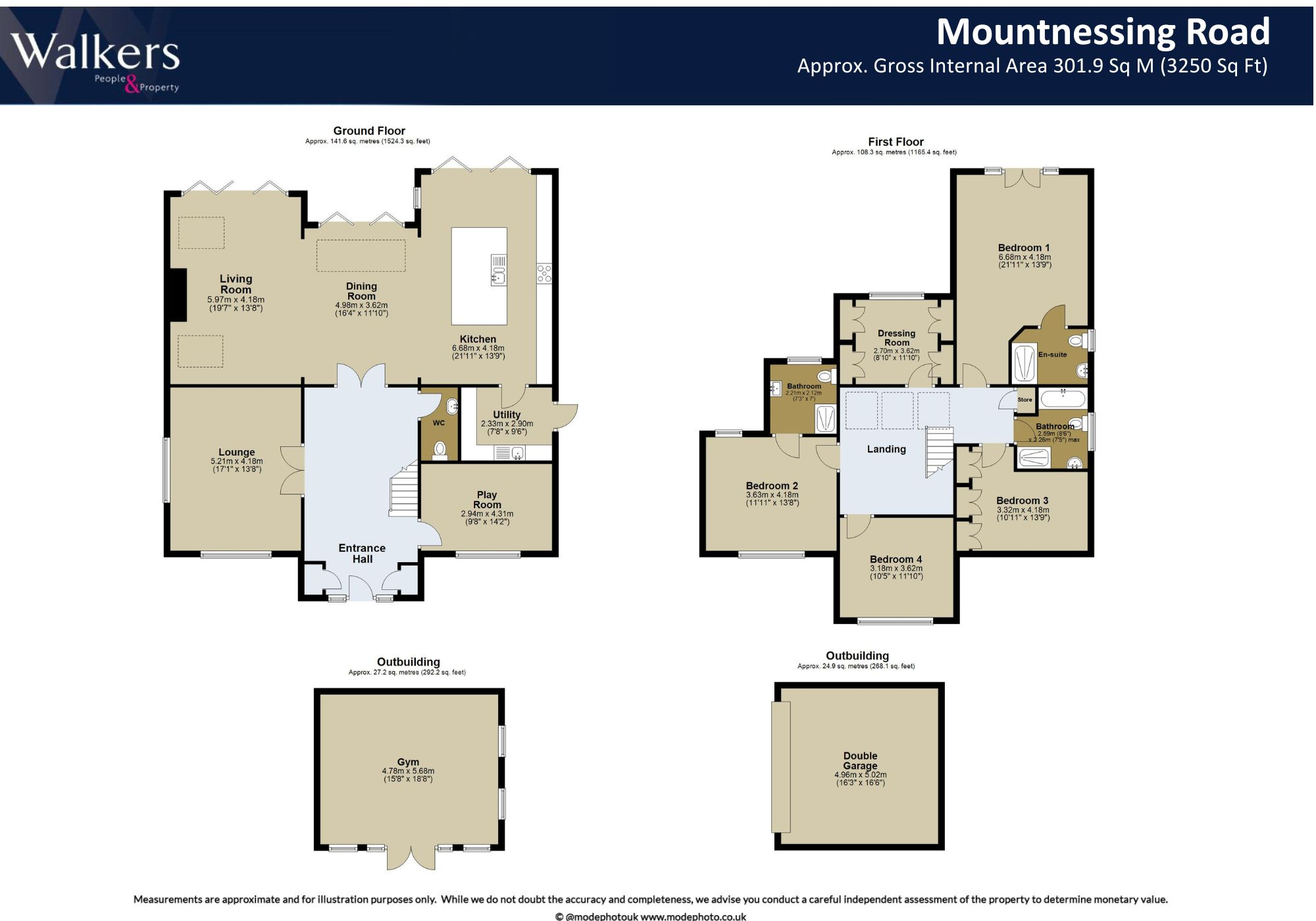 Mountnessing Road, Billericay floorplan