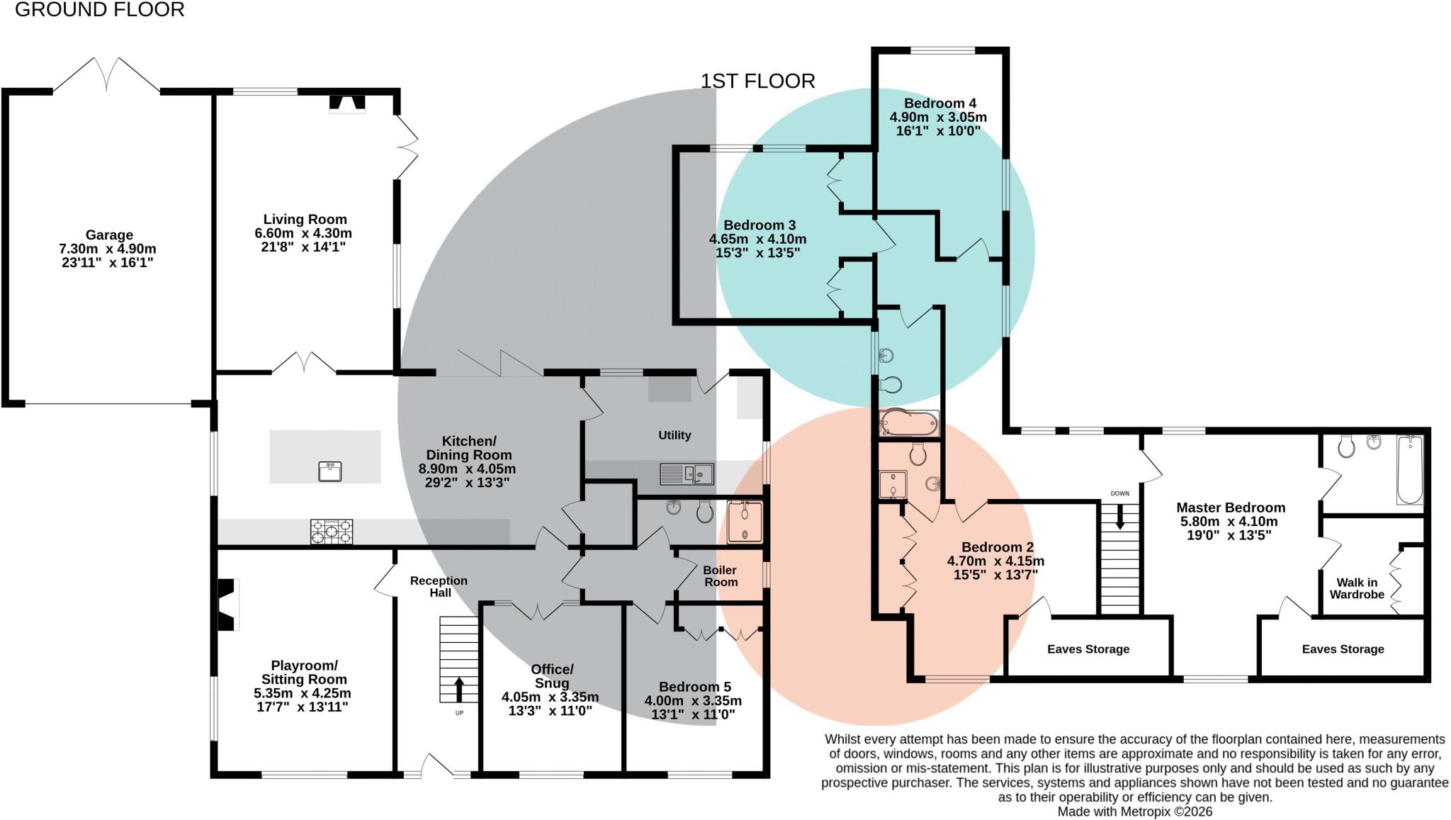 Upper Pavenhill, Purton, Wiltshire floorplan