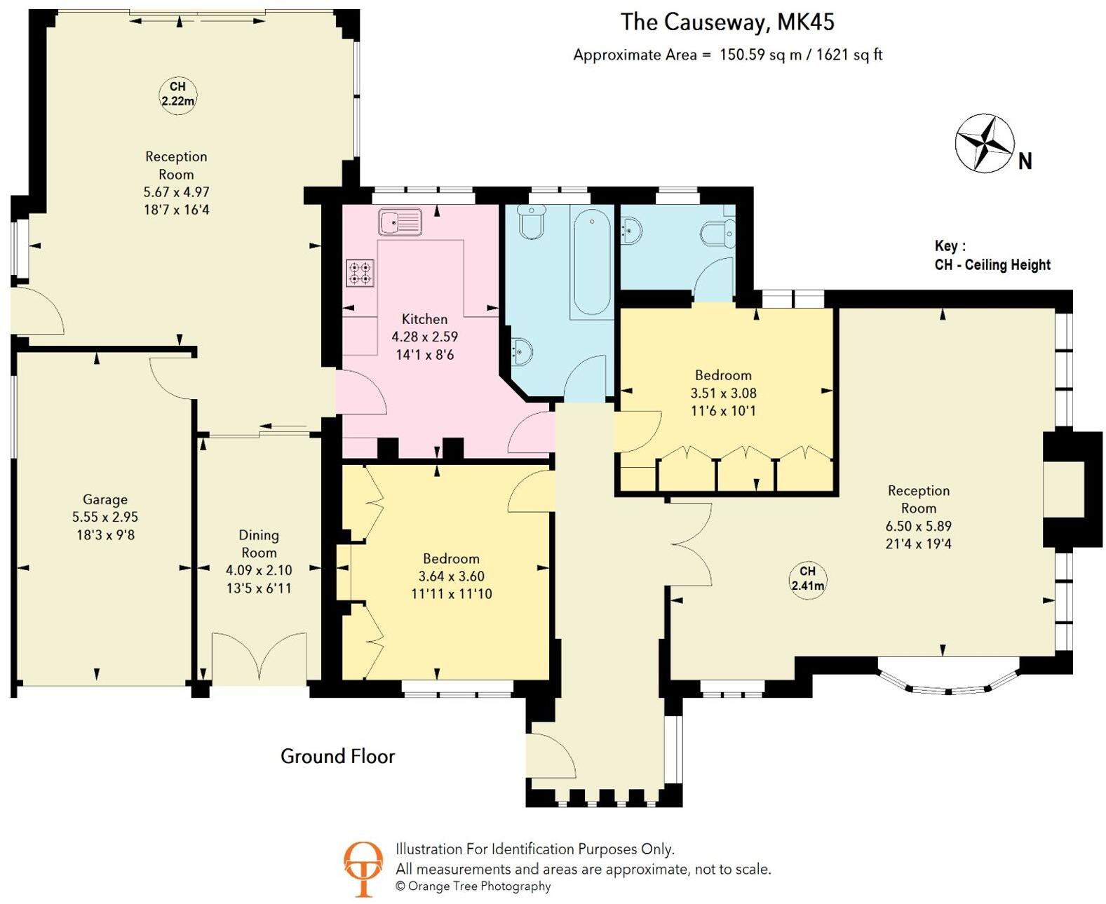 The Causeway, Clophill, MK45 floorplan