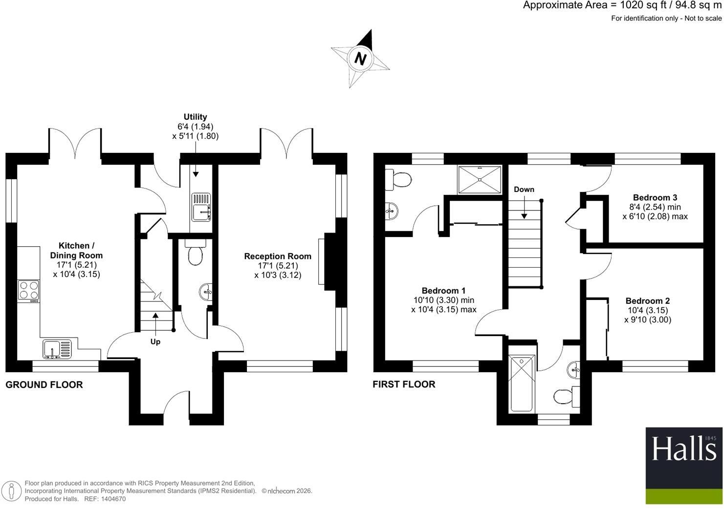 Stone House Close, Nesscliffe floorplan