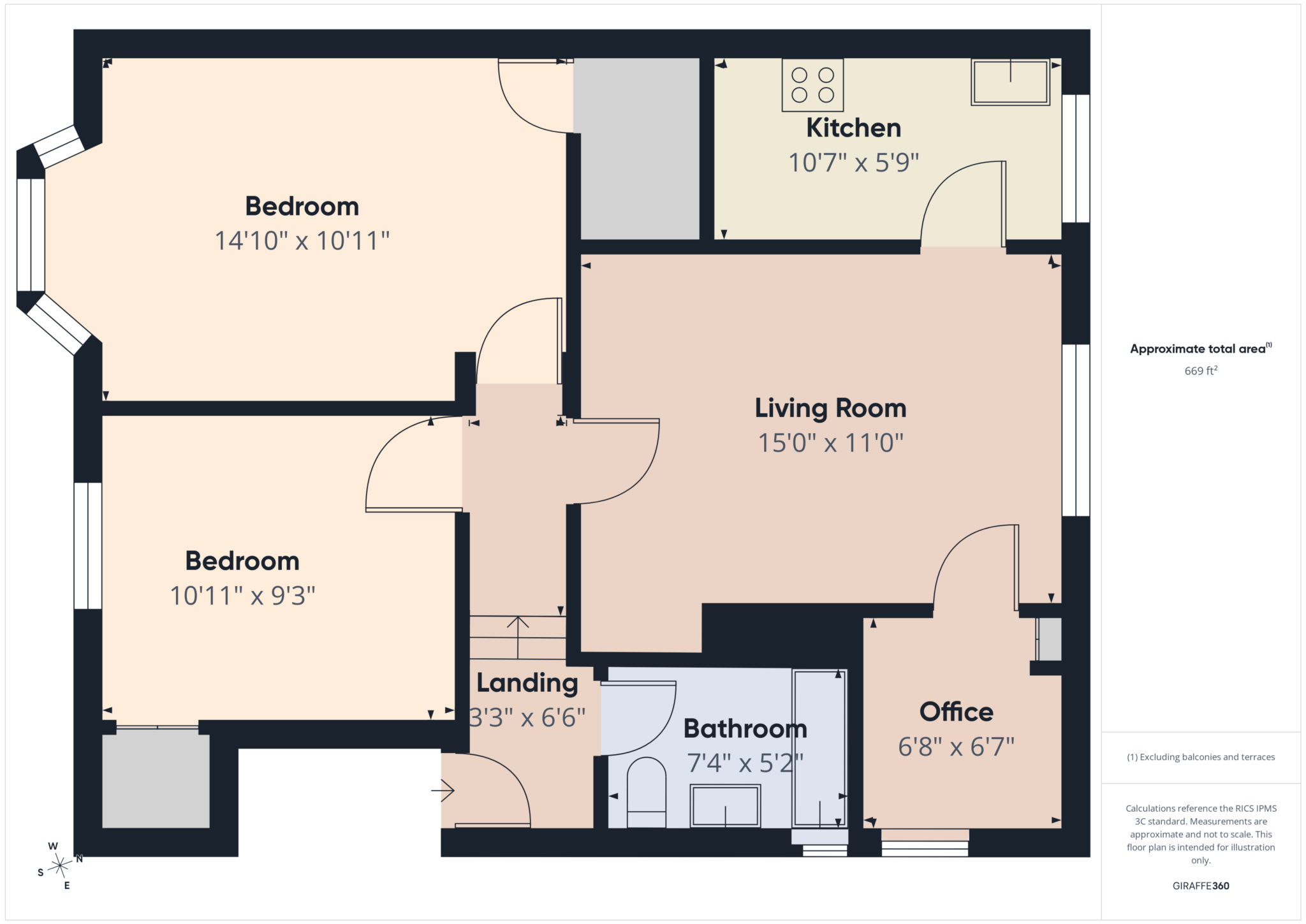 Montford Avenue, Glasgow floorplan