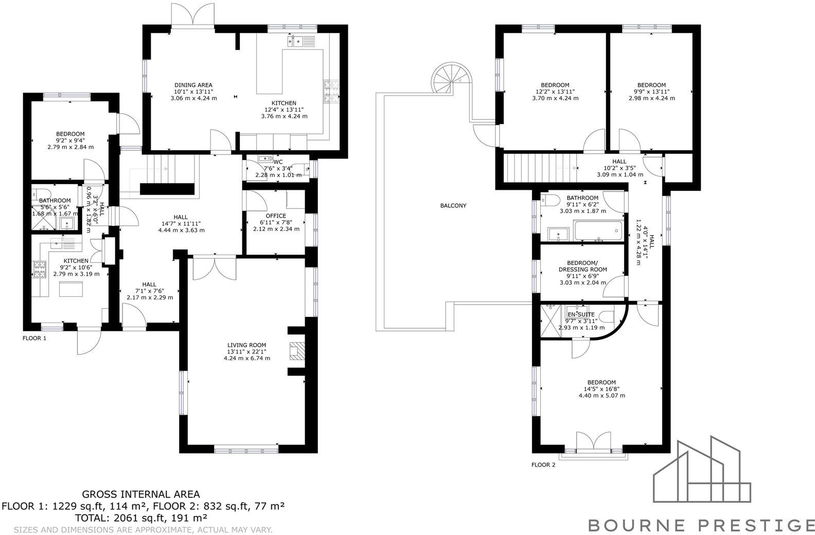 Belle Vue Crescent, Southbourne, Bournemouth floorplan
