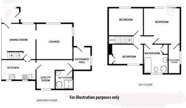 Sithney Common Hill, Sithney, Cornwall floorplan