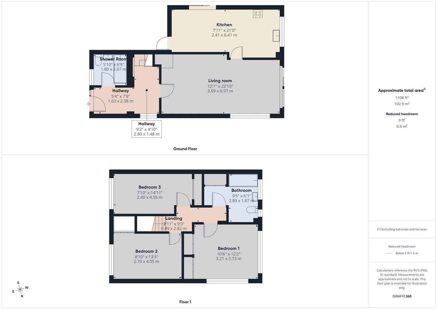 Wentworth Drive, Nuneaton floorplan
