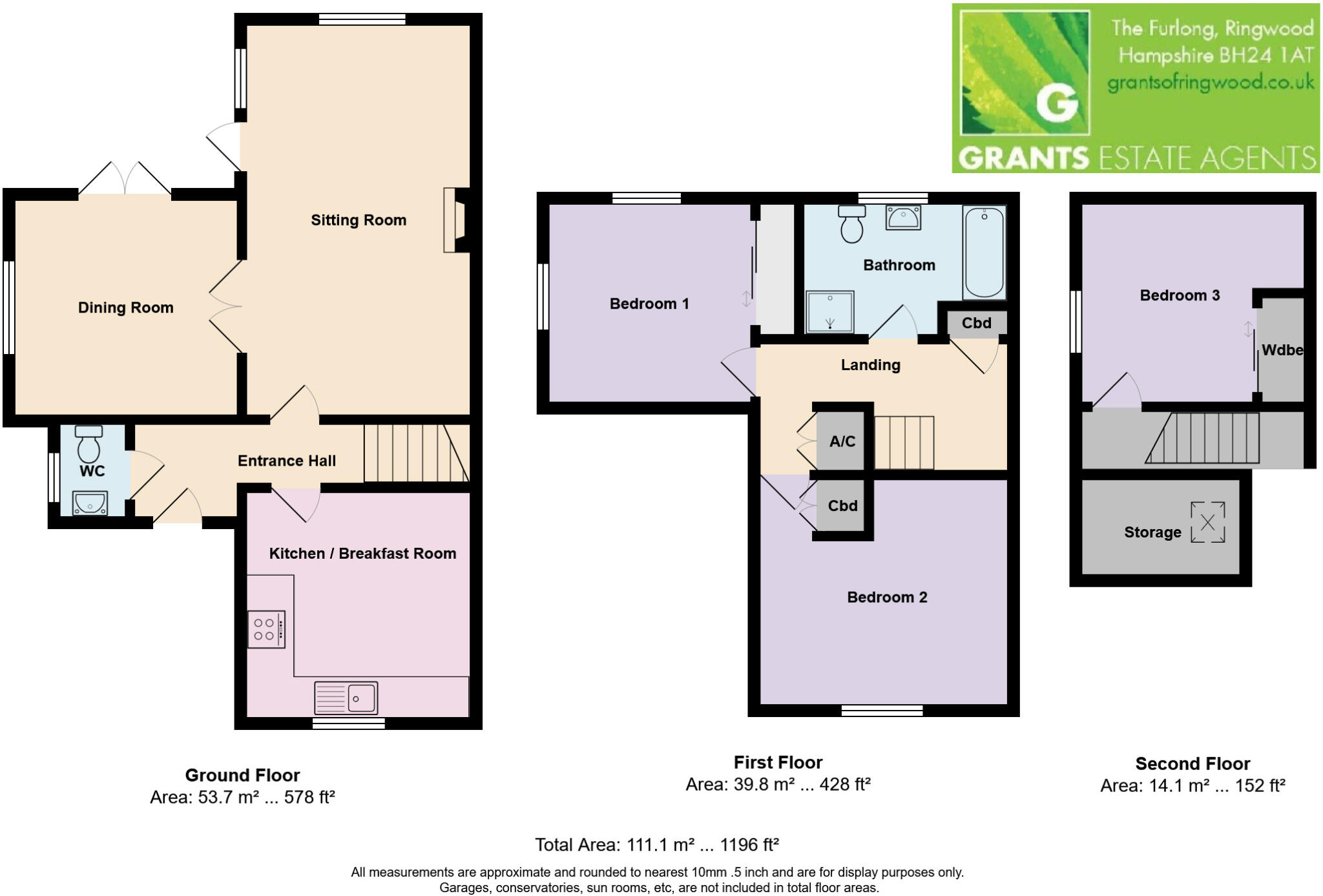 Gladstone Cottages, Hightown Hill, Ringwood, Hampshire, BH24 floorplan