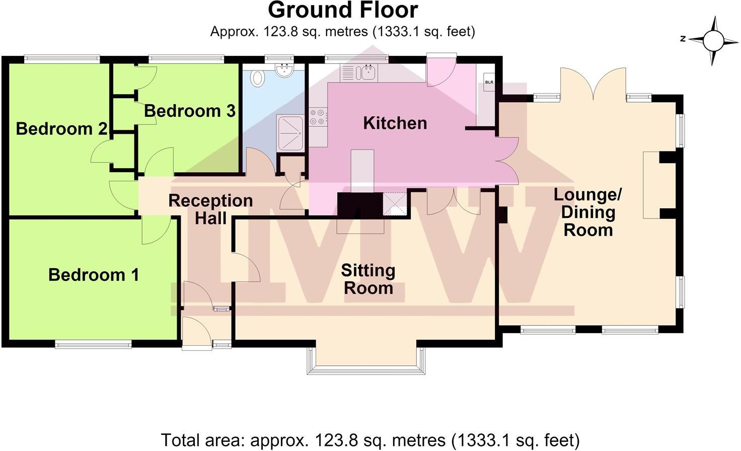 Tyn-Y-Groes, Conwy floorplan
