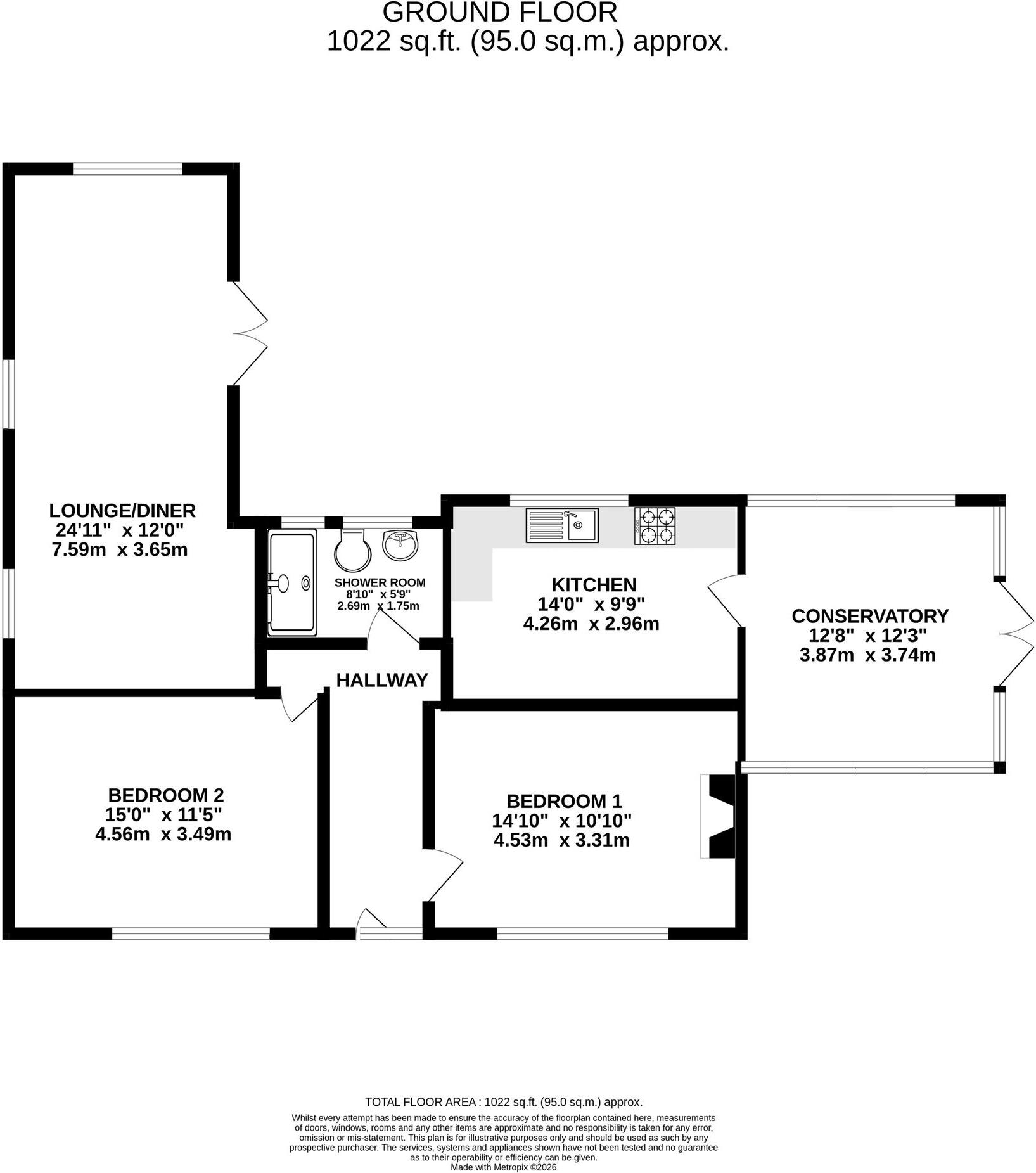 Lawton Avenue, Bramhall, SK7 floorplan