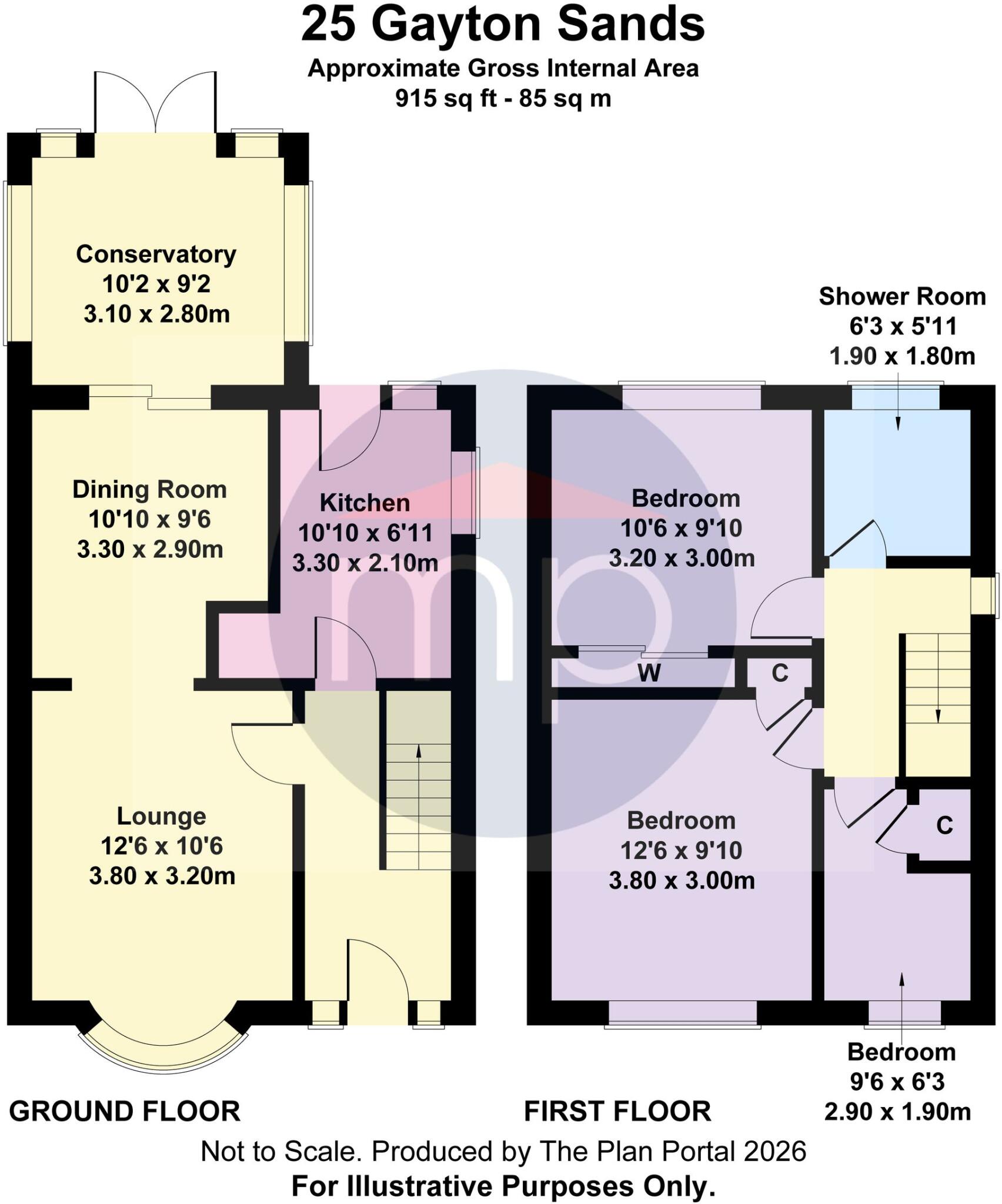 Gayton Sands, Middlesbrough, TS5 floorplan