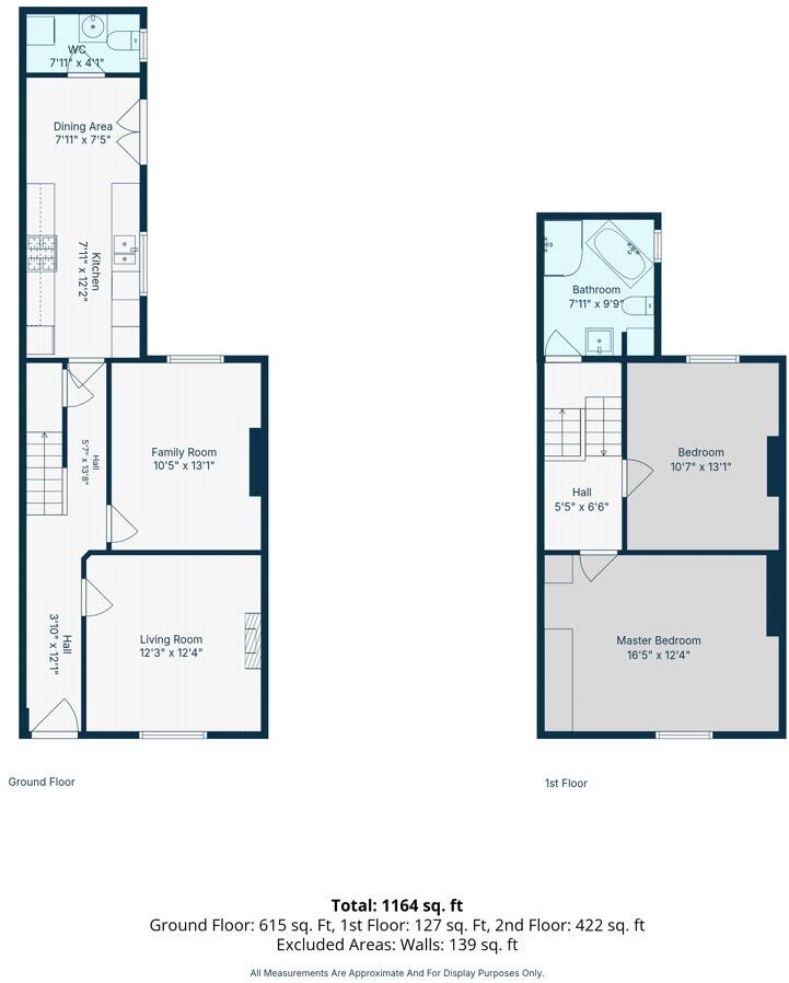 Clapham Terrace, Leamington Spa, Warwickshire, CV31 floorplan