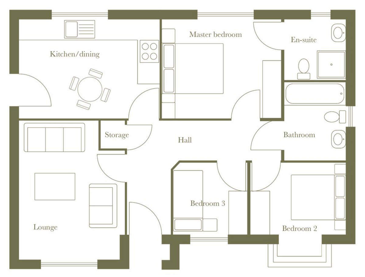 Derby Close, Market Rasen floorplan