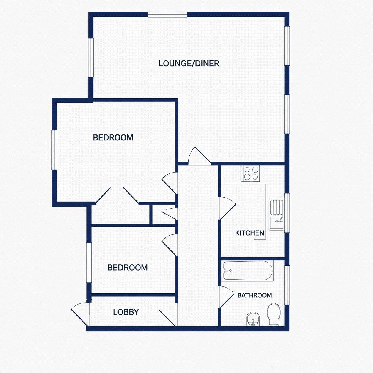 Kings Acre, Coggeshall, Colchester, Essex, CO6 floorplan