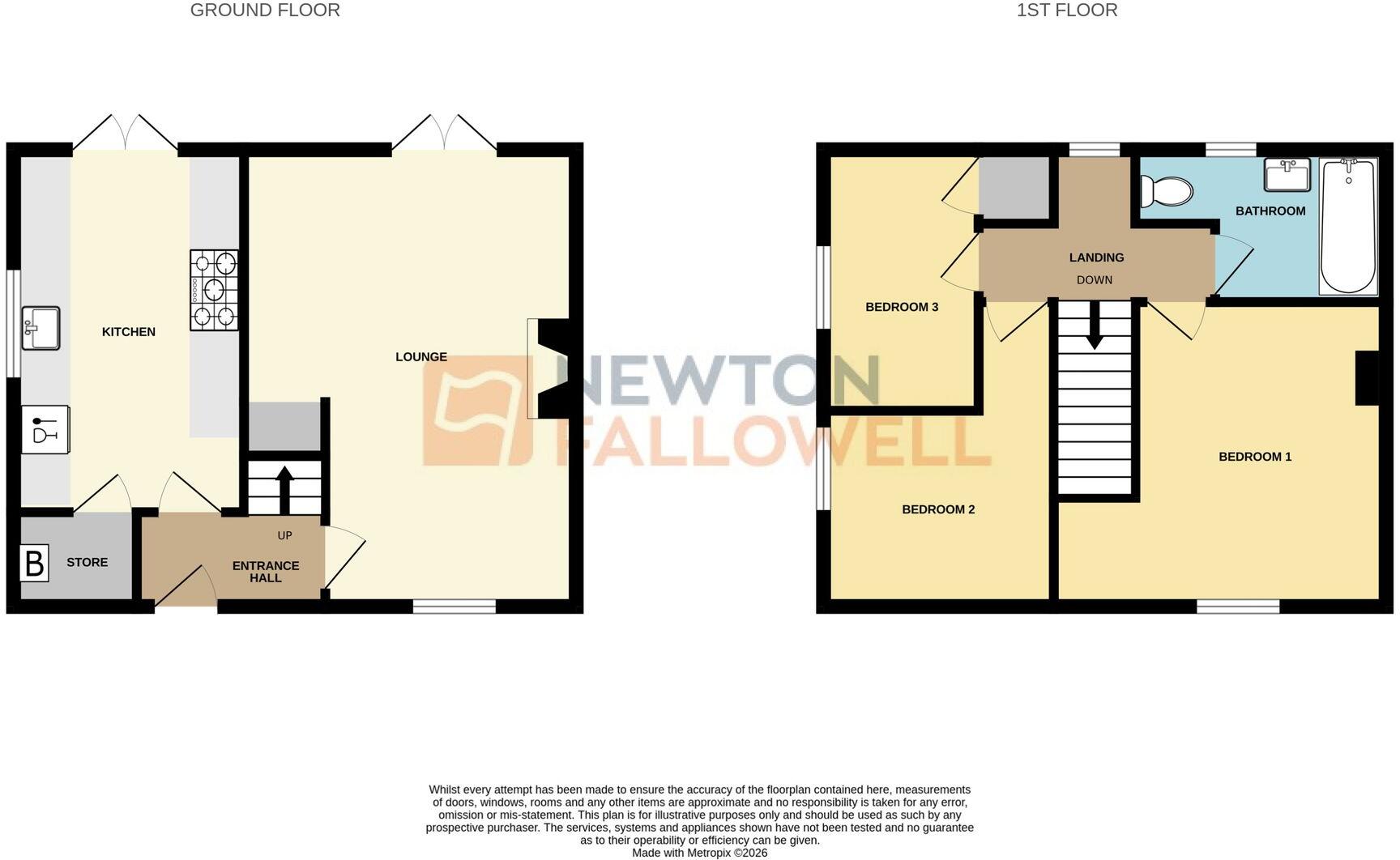 Stafford Avenue, Balderton, NG24 floorplan