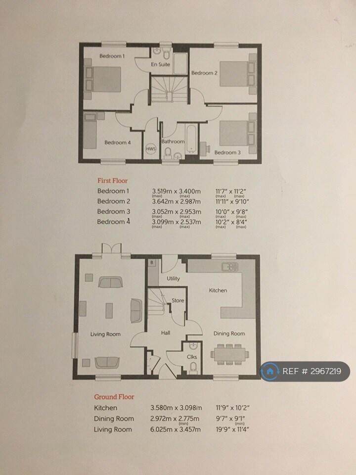 Honeysuckle Way, Didcot, OX11 floorplan