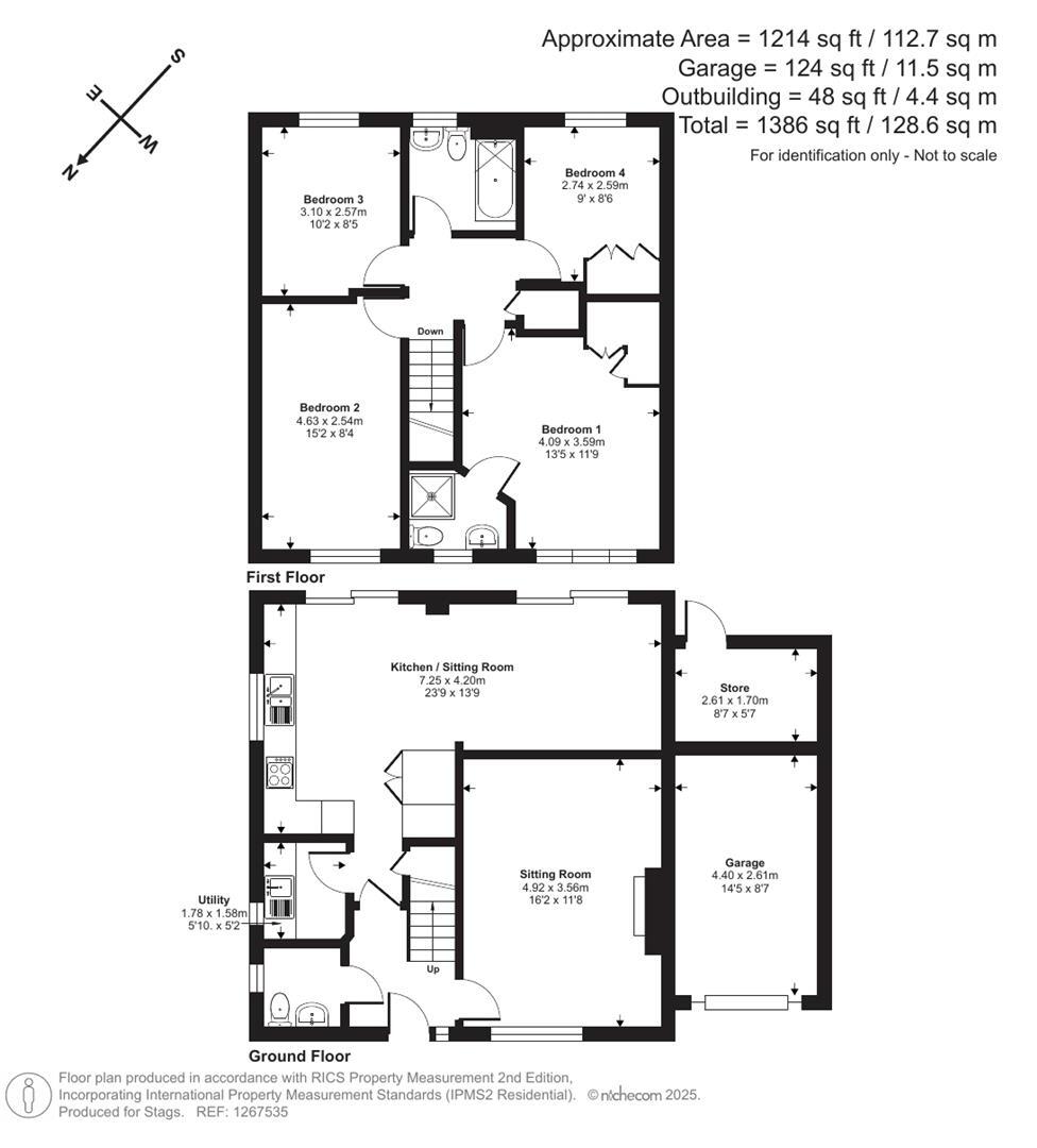 Pound Meadow, Parkham, Bideford floorplan