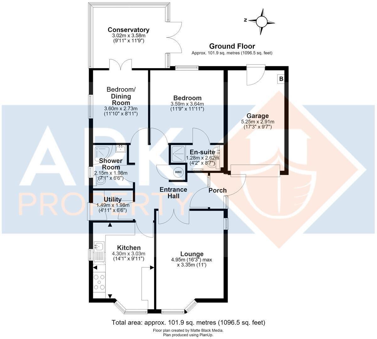 Thorlby Haven, Bicker floorplan