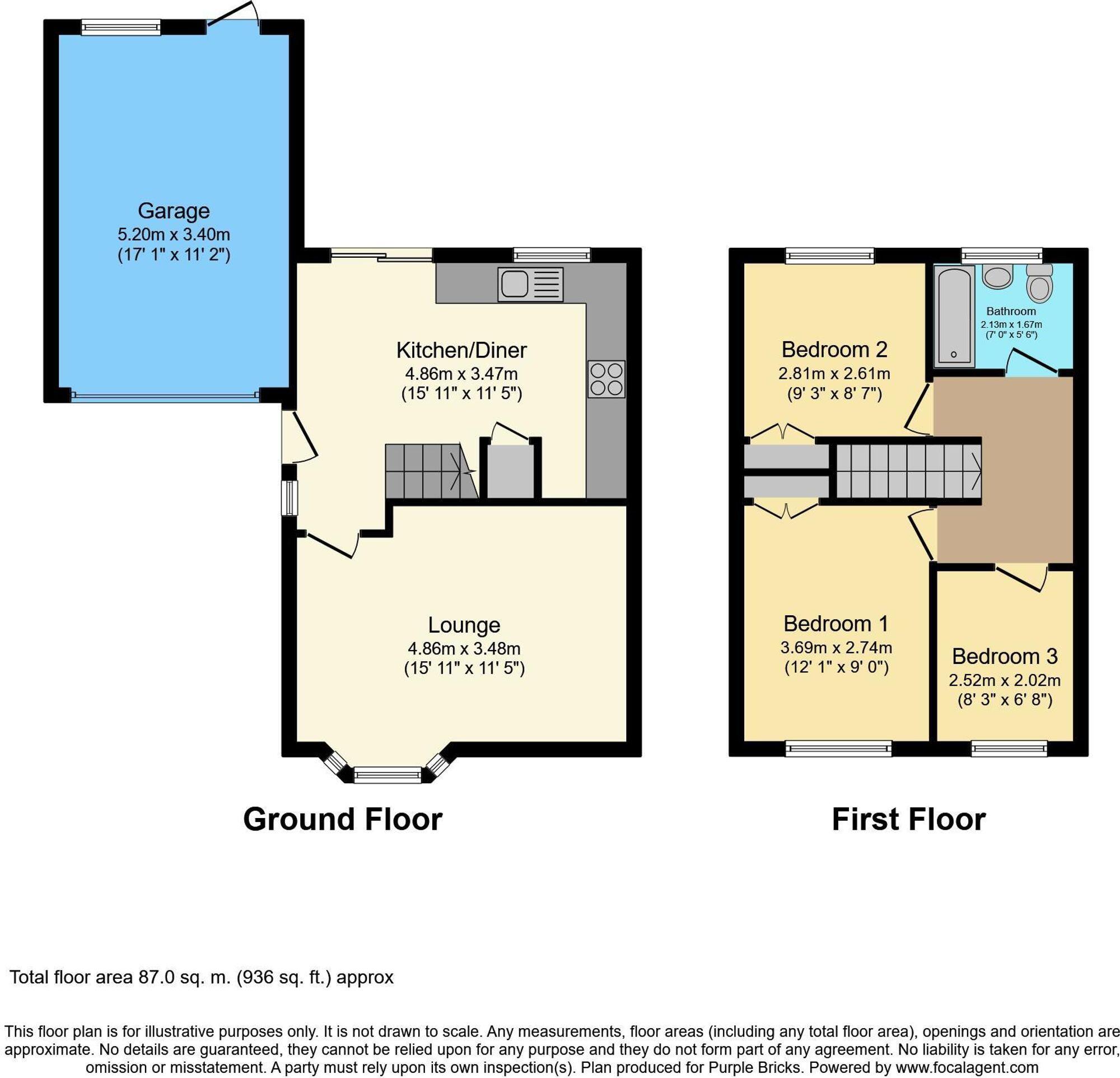 Longfield Avenue, High Halstow, Kent. ME3 floorplan