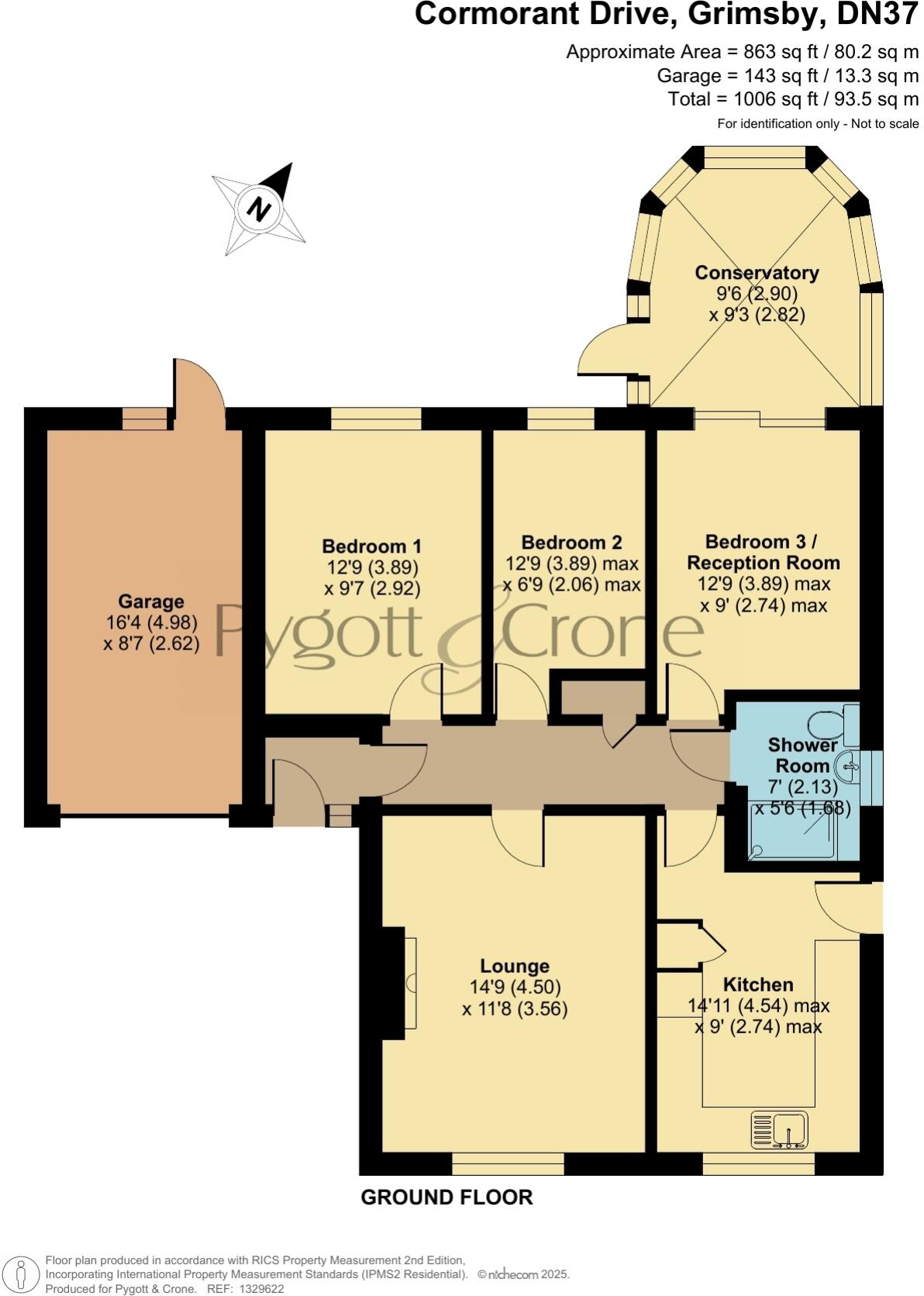 Cormorant Drive, Grimsby, Lincolnshire, DN37 floorplan