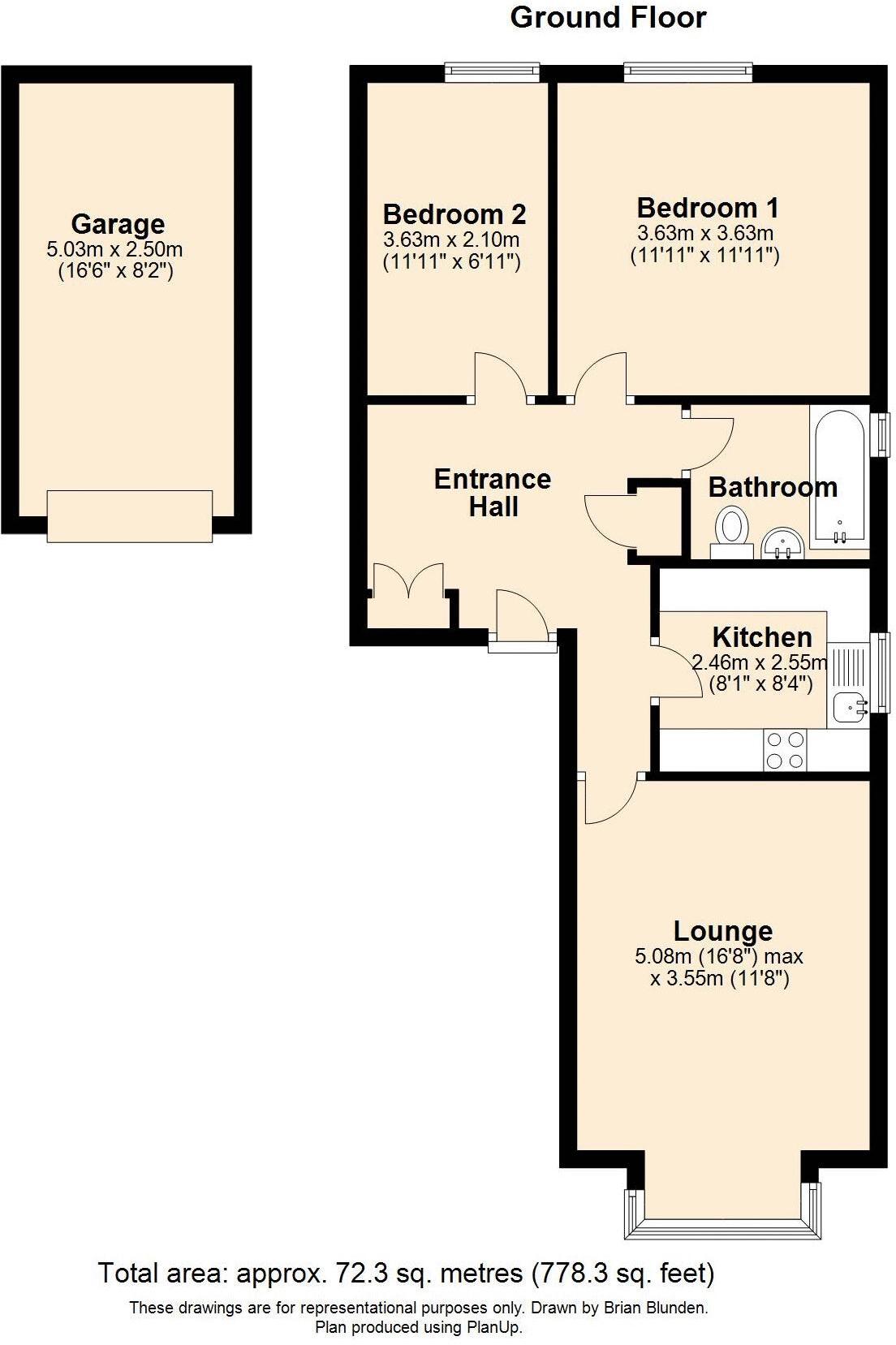 Duppas Hill Road, Croydon floorplan
