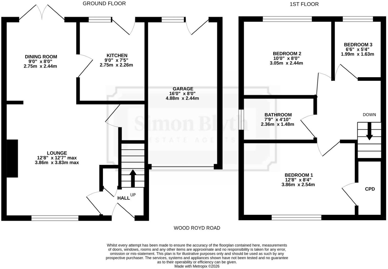 Wood Royd Road, Deepcar, S36 floorplan